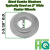 Steel Combo  Washers | 3/4" I.D. x 1-3/16" O.D. - PACK OF 10 150-LOGO