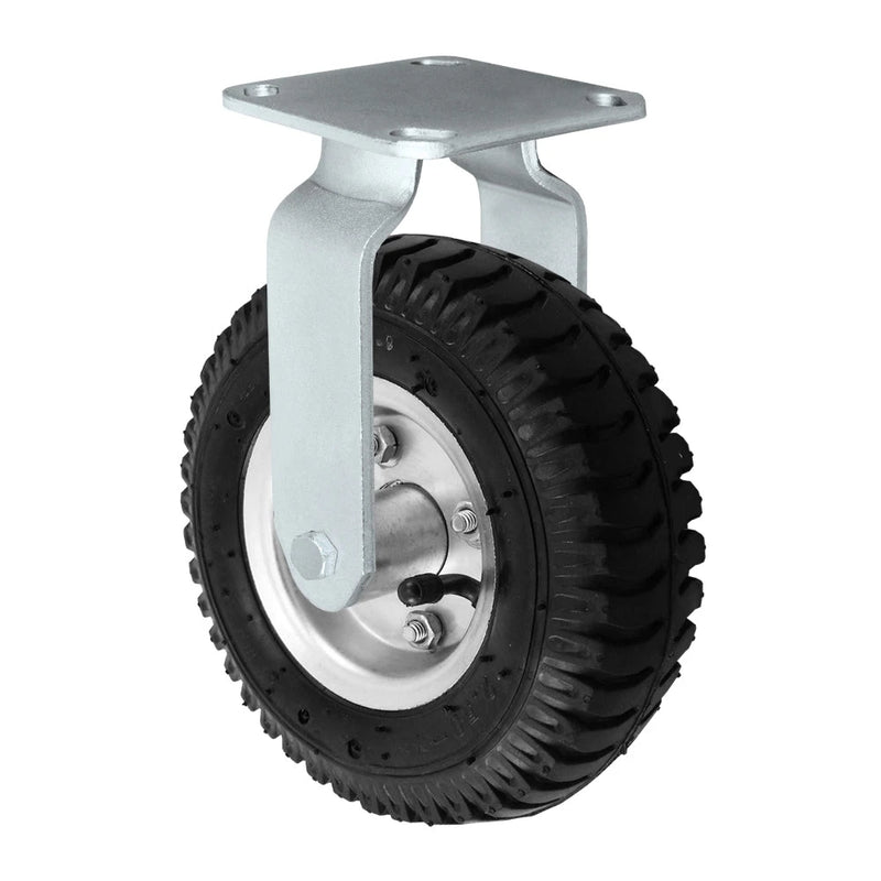 8" Pneumatic Air Filled Rigid Caster for Luggage Carts CasterHQ