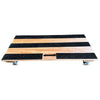 18 Inch x 40 Inch RoverMax GlidePro XL Oak Dolly - 1000 lbs Capacity | 3.5 Inch Non-Marking Wheels | Solid Deck | USA-Made CasterHQ