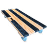 18 Inch x 40 Inch RoverMax GlidePro XL Oak Dolly - 1000 lbs Capacity | 4 Inch Non-Marking Wheels | Solid Deck | USA-Made CasterHQ