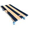 18 Inch x 40 Inch RoverMax GlidePro XL StrapMate Oak Dolly - 1000 lbs Capacity | 5 Inch Wheels | Strap Slot | USA-Made CasterHQ