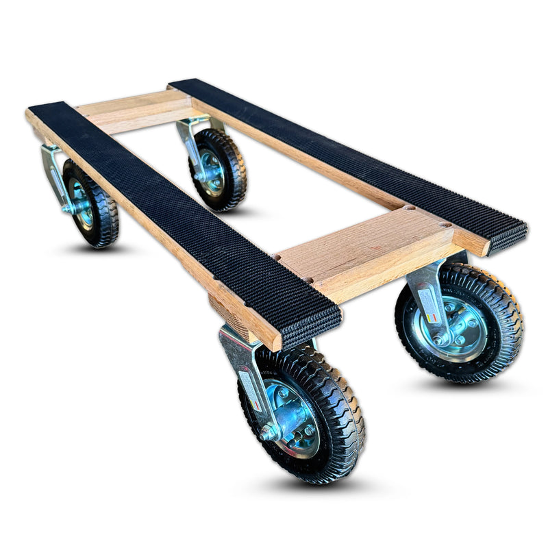 RoverMax Trailhawk H-Frame Dolly – 18"x40" Heavy-Duty Off-Road Dolly with 8" Pneumatic Wheels, 1000 lbs Capacity CasterHQ
