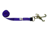 2" x 10' Diamond Weave Strap with RTJ Cluster Hook - Reinforced Eye, 3,333 lbs WLL, Multiple Colors CasterHQ
