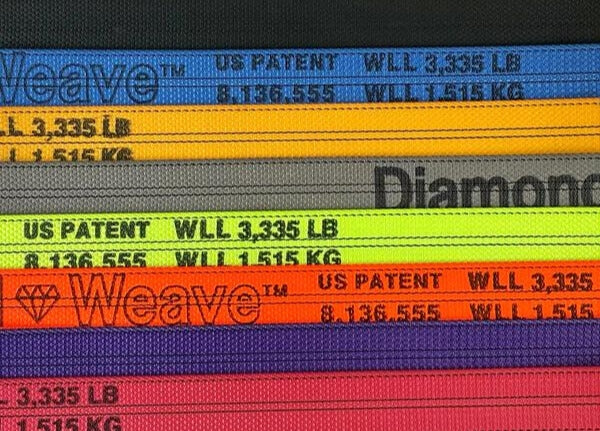 Heavy-Duty 2-inch x 14-ft Cargo Strap with Wire Hooks & Rubber Cleats, 3333 lbs Load Capacity - Diamond Weave for Secure Towing and Transportation SAFE 'N SECURE LLC