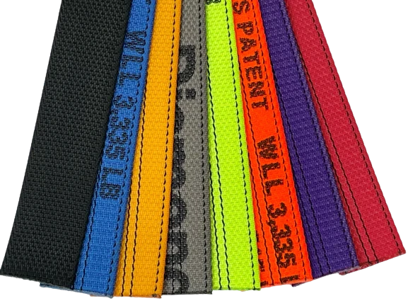 Heavy-Duty 2-inch x 14-ft Cargo Strap with Wire Hooks & Rubber Cleats, 3333 lbs Load Capacity - Diamond Weave for Secure Towing and Transportation SAFE 'N SECURE LLC