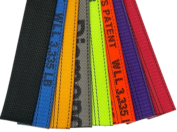 2" x 14' Heavy-Duty Cargo Strap with Wire Hooks - Diamond Weave, 3,333 lbs Load Capacity - S-2X14COT2-DW SAFE 'N SECURE LLC