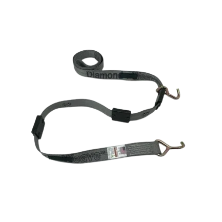 Buy S-2X14MILLER-DW - 2" x 14' Heavy-Duty Replacement Strap with Miller Hooks - 3,333 lbs Load Capacity SAFE 'N SECURE LLC