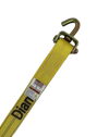 Heavy-Duty Cargo Strap 2" x 14' with Swivel J Hook & Low-Profile Sleeve - 3,333 lbs Load Capacity - S-2X14SJLP-DW SAFE 'N SECURE LLC