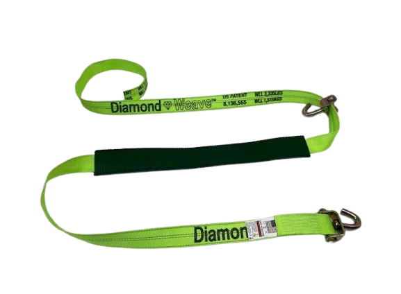Heavy-Duty Cargo Strap 2" x 14' with Swivel J Hook & Low-Profile Sleeve - 3,333 lbs Load Capacity - S-2X14SJLP-DW SAFE 'N SECURE LLC