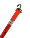 Heavy-Duty Cargo Strap 2" x 14' with Swivel J Hook & Low-Profile Sleeve - 3,333 lbs Load Capacity - S-2X14SJLP-DW SAFE 'N SECURE LLC