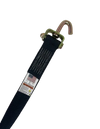 Heavy-Duty Cargo Strap 2" x 14' with Swivel J Hook & Low-Profile Sleeve - 3,333 lbs Load Capacity - S-2X14SJLP-DW SAFE 'N SECURE LLC
