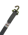 Heavy-Duty Cargo Strap 2" x 14' with Swivel J Hook & Low-Profile Sleeve - 3,333 lbs Load Capacity - S-2X14SJLP-DW SAFE 'N SECURE LLC