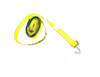 2" x 14' Yellow TECNIC Webbing Strap with Swivel J-Hooks, Low Profile Sleeve, 3,333 lbs WLL, Part S-2X14SJLPS-YLTEC CasterHQ