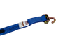 2-inch x 14-foot Ratchet Strap with Swivel J-Hooks & Rubber Cleats - Diamond Weave, 3,333 lbs Load Capacity - Durable & Secure Cargo Tie-Down SAFE 'N SECURE LLC