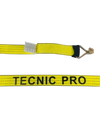 2" x 14' Yellow TECNIC Replacement Car Hauler Strap with Double J Wire Hooks CasterHQ