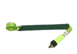 Heavy-Duty Cargo Strap 2" x 14' - Diamond Weave with Wire Hooks & Low Profile Sleeve - 3,333 lbs Load Capacity - S-2X14WHRELP-DW SAFE 'N SECURE LLC