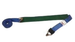 Heavy-Duty Cargo Strap 2" x 14' - Diamond Weave with Wire Hooks & Low Profile Sleeve - 3,333 lbs Load Capacity - S-2X14WHRELP-DW SAFE 'N SECURE LLC