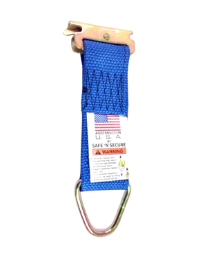 2" x 6" Rope Tie 1,000 lb Spring E Fitting S-2X6RTSE-I