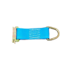 2" x 6" Rope Tie-Down with Spring E-Track Fitting and D-Ring, 1000 lbs WLL, 0.5 lbs CasterHQ