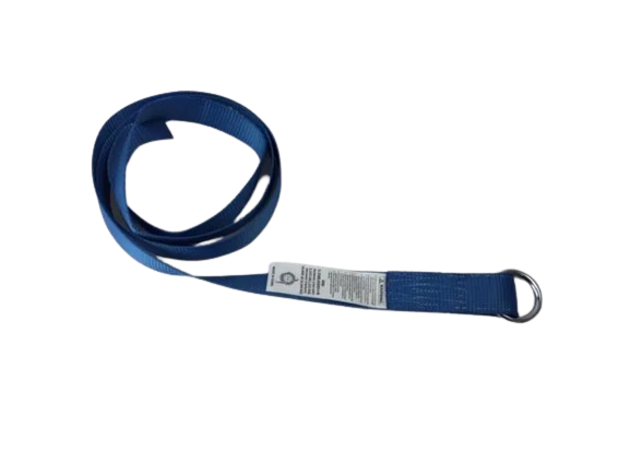 Blue Lasso Strap with O-Ring - S-2X8LASSO-I - 2" x 8' Heavy-Duty Cargo Strap, 3,333lbs Load Capacity SAFE 'N SECURE LLC