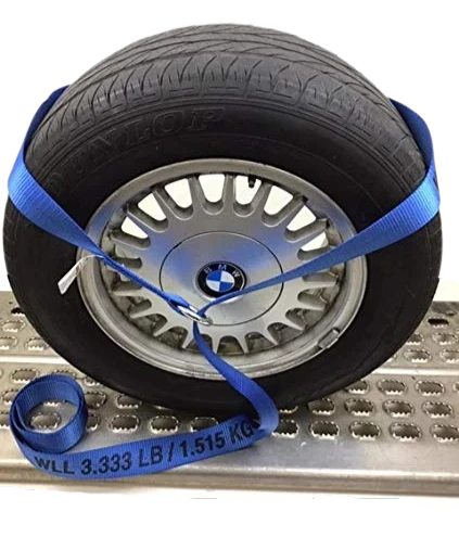 High-Strength 2" x 8' Lasso Strap with O-Ring - 3,333 lbs Load Capacity | Secure & Durable Cargo Tie-Down SAFE 'N SECURE LLC