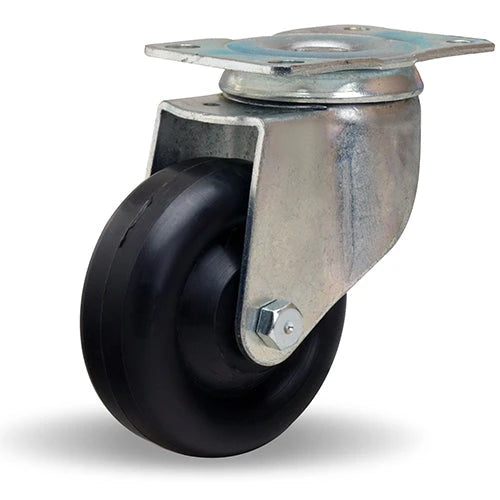 Hamilton S-303-1/2-A Swivel Caster - 260 lbs Load Capacity, 3.5 inch Aqualite Polyolefin Wheel, 1/2 inch Plain Bore - Durable General Utility Wheel Hamilton
