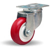 Hamilton S-303-1/2-NF Swivel Caster, 3.5-inch Poly-Tech Polyurethane Wheel, 250 lbs Load Capacity, 1/2" Non-Precision Bearings - Durable General Utility Caster Hamilton