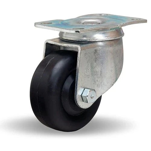 Hamilton S-331-A General Utility Swivel Caster, 3-Inch Aqualite® Polyolefin Wheel, 230 lbs Load Capacity, 3/8-Inch Plain Bore - Durable & Versatile CasterHQ