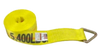 3" x 30' Winch Strap with D-Ring - Heavy Duty 5,400 lbs Capacity, Available in Blue, Orange, Red, and Yellow CasterHQ