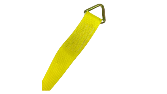 3" x 30' Winch Strap with D-Ring - Heavy Duty 5,400 lbs Capacity, Available in Blue, Orange, Red, and Yellow CasterHQ