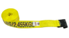 3" x 30' Heavy Duty Winch Strap with Flat Hook - 5,400 lbs WLL CasterHQ