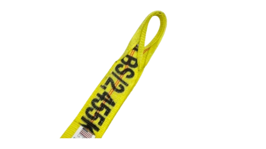3" x 30' Durable Winch Strap with Loop - 5,400 lbs WLL CasterHQ
