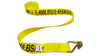 3" x 30' Winch Strap with Double J-Hook Wire Hook - 5,400 lbs WLL CasterHQ