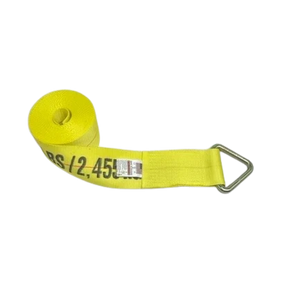5,400 lb Heavy-Duty Winch Strap 4" x 30' w/ D-Ring