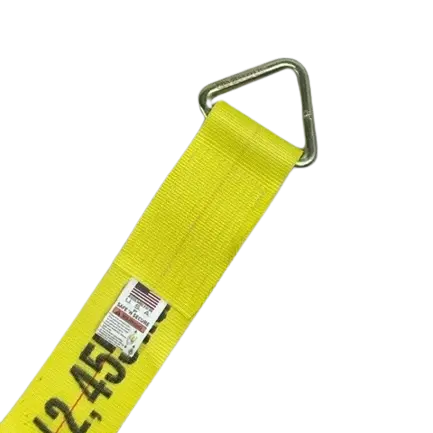 4" x 30' Heavy Duty Winch Strap with D-Ring - 5,400 lbs Working Load Limit -  | CasterHQ