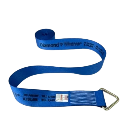 4" x 30' Heavy-Duty Winch Strap with Durable D-Ring for Secure Cargo Tie-Down CasterHQ