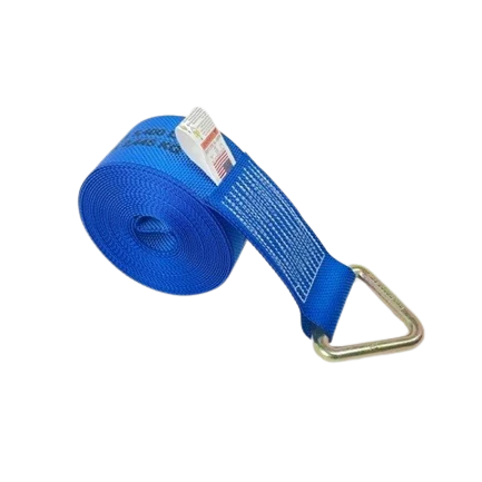4" x 30' Heavy-Duty Winch Strap with Durable D-Ring for Secure Cargo Tie-Down CasterHQ