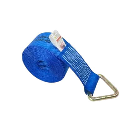 4" x 30' Heavy-Duty Winch Strap with Durable D-Ring for Secure Cargo Tie-Down CasterHQ
