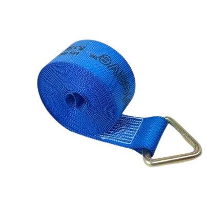 4" x 30' Heavy-Duty Winch Strap with Durable D-Ring for Secure Cargo Tie-Down CasterHQ