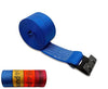 4" x 30' Diamond Weave Winch Straps with Flat Hook CasterHQ