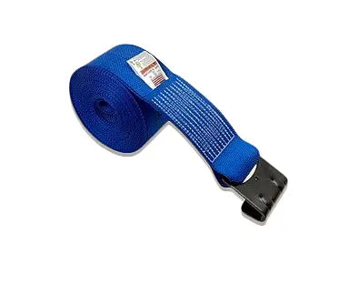 4" x 30' Diamond Weave Winch Straps with Flat Hook -  | CasterHQ