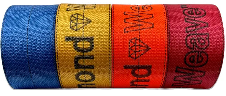 4" x 30' Diamond Weave Winch Straps with Flat Hook -  | CasterHQ