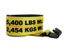 4" x 30' Heavy Duty Winch Strap with Flat Hook - 5,400 lbs WLL CasterHQ