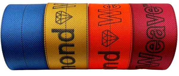 4" x 30' Diamond Weave Winch Strap with Wire Hook - Orange -  | CasterHQ