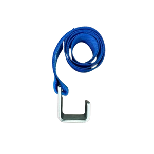 4" x 5' Heavy Duty Diamond Weave Strap with Waste Hook CasterHQ