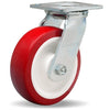 Hamilton S-526-NF Swivel Caster - 6"x2" Poly-Tech Polyurethane Wheel with 3/4" Roller Bearing Hamilton