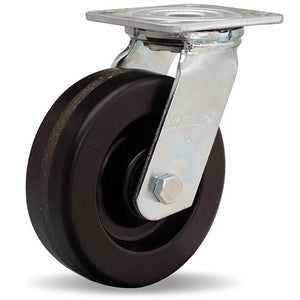 Hamilton S-526-P 6" x 2" Plastex Phenolic Swivel Caster – 1250 lb