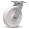 Hamilton S-528-AZ Swivel Caster - 8x2 Inch Aqualite Polyolefin Wheel with Delrin Bearings for Efficient Industrial Mobility Hamilton
