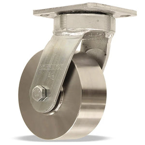 Hamilton S-52HK-5HSB 5" x 2" Stainless Steel Kingpinless Swivel Caster