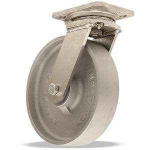 Hamilton S-52HK-8HMB 8" x 2" Metal Swivel Kingpinless Caster – 750° F